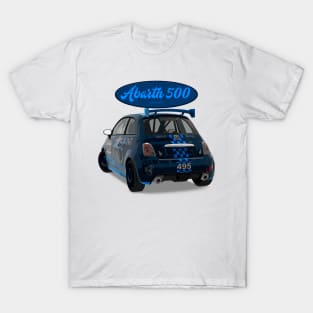 ABARTH 500 495 Back T-Shirt